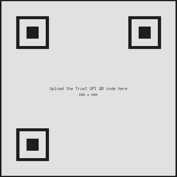 UPI QR code for ANYA Charitable Trust